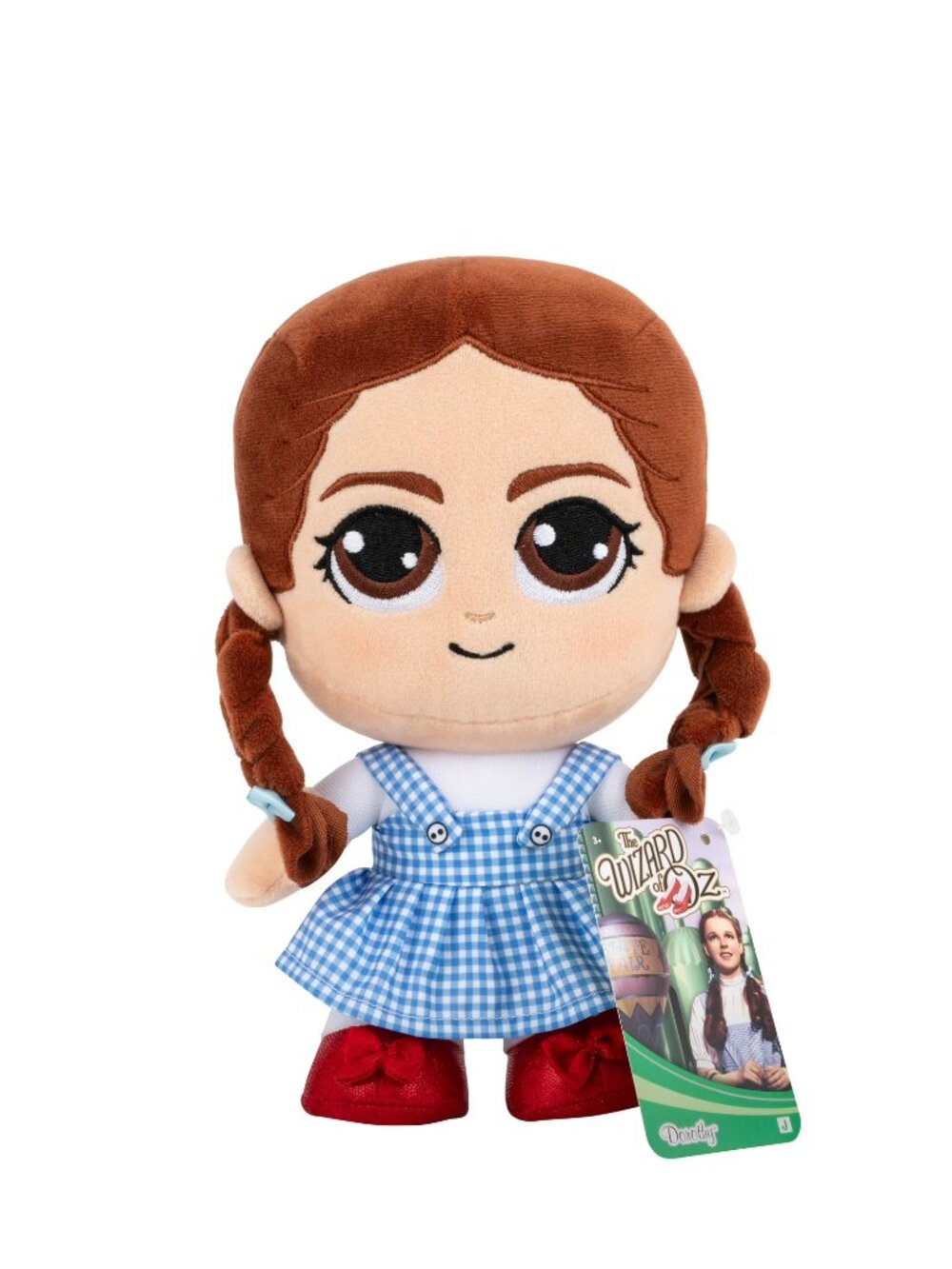 Warner Bros. 8 inch Dorothy Plush from The Wizard of Oz - Super-soft Toy, NEW